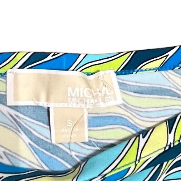 Michael Kors Long Sleeve Border Dress, Limeade, Size S, NWT - Picture 8 of 10